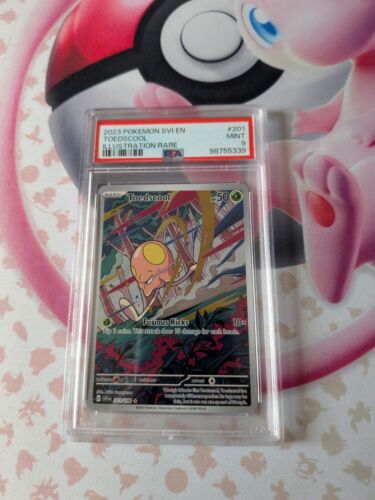 Toedscool 201/198 Scarlet Violet Base Mint PSA 9